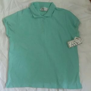 Aw Golf Size L NWT button down polo NWT